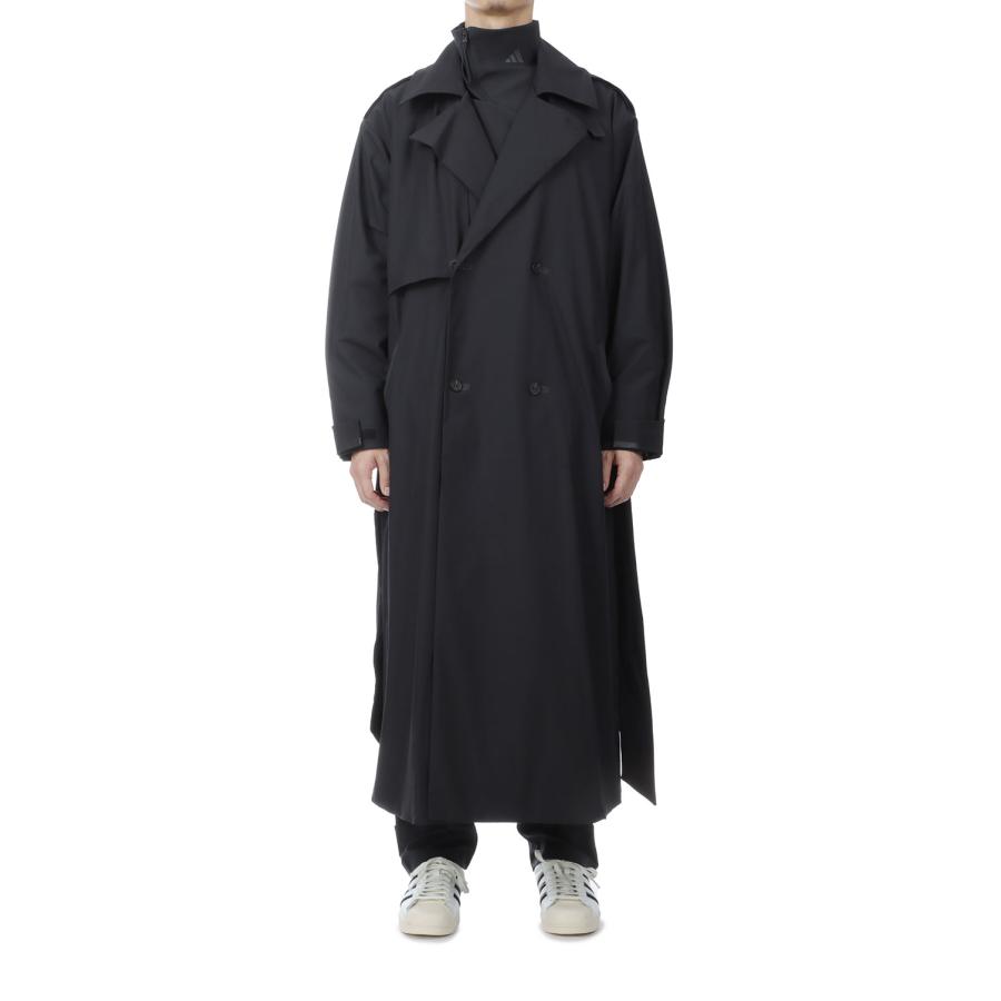 【 × Entire Studios】UNIFORM TRENCH - BLACK (KS8075) adidas Originals(アディダスオリジナルス) | adidas Originals | 01