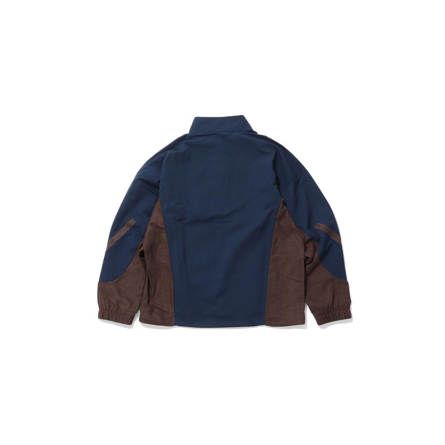 【× Arte Antwerp】Z.N.E. MATERIAL MIX FULL -ZIP - NAVY/BROWN (QH958) adidas Originals(アディダスオリジナルス) | adidas Originals | 01