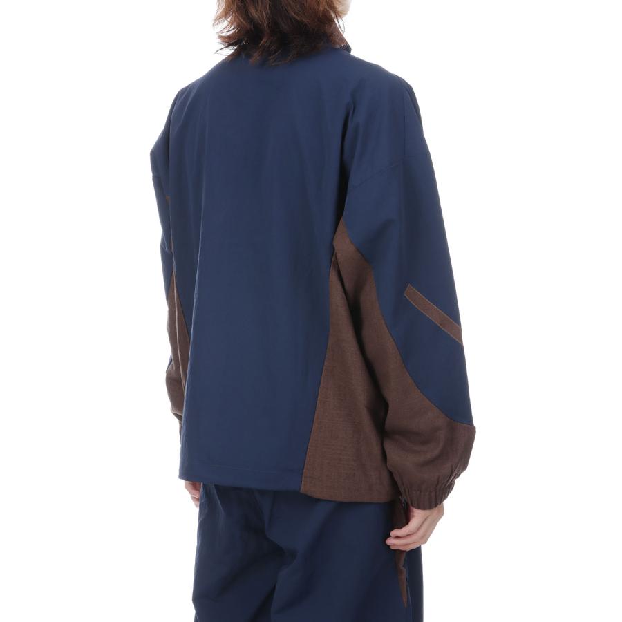 【× Arte Antwerp】Z.N.E. MATERIAL MIX FULL -ZIP - NAVY/BROWN (QH958) adidas Originals(アディダスオリジナルス) | adidas Originals | 04