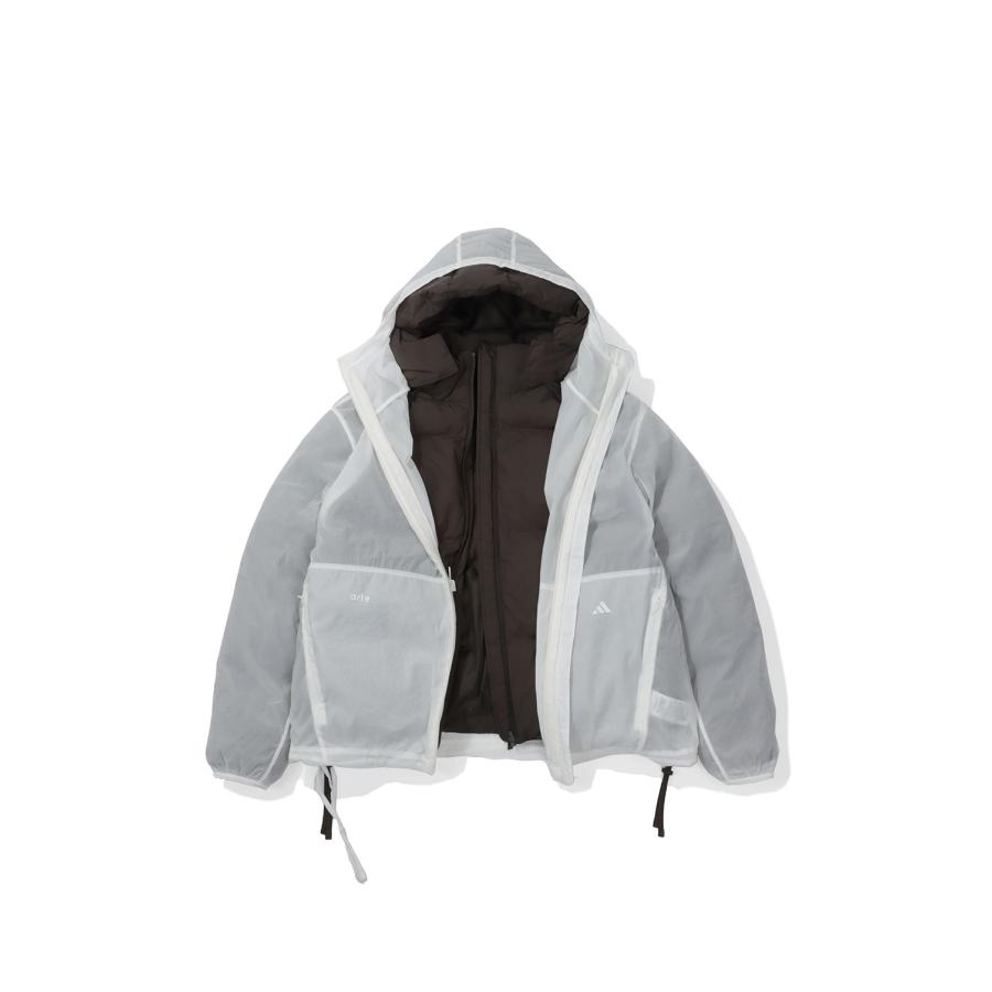 2-IN -1 PUFFER JACKET - KHAKI/OFF WHITE (TB334) adidas Originals(アディダスオリジナルス) | adidas Originals | 01