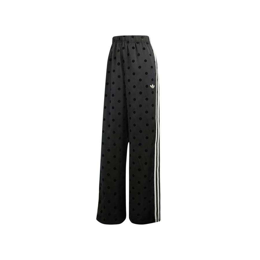 SATIN POLKA DOTS WIDE LEG PANT - BLACK (KV1169) adidas Originals -Women-(アディダスオリジナルス) | 