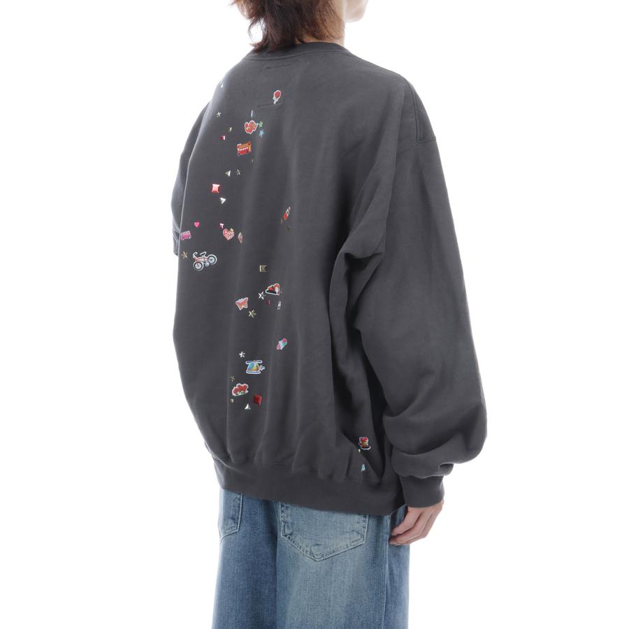 KIDS STICKER SWEAT PO - BLACK (J17PO731) MIHARA YASUHIRO(ミハラ ヤスヒロ) |  | 06