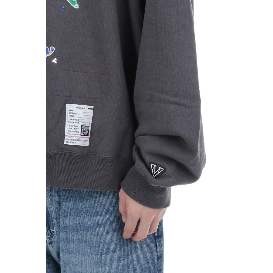 KIDS STICKER SWEAT PO - BLACK (J17PO731) MIHARA YASUHIRO(ミハラ ヤスヒロ) |  | 08