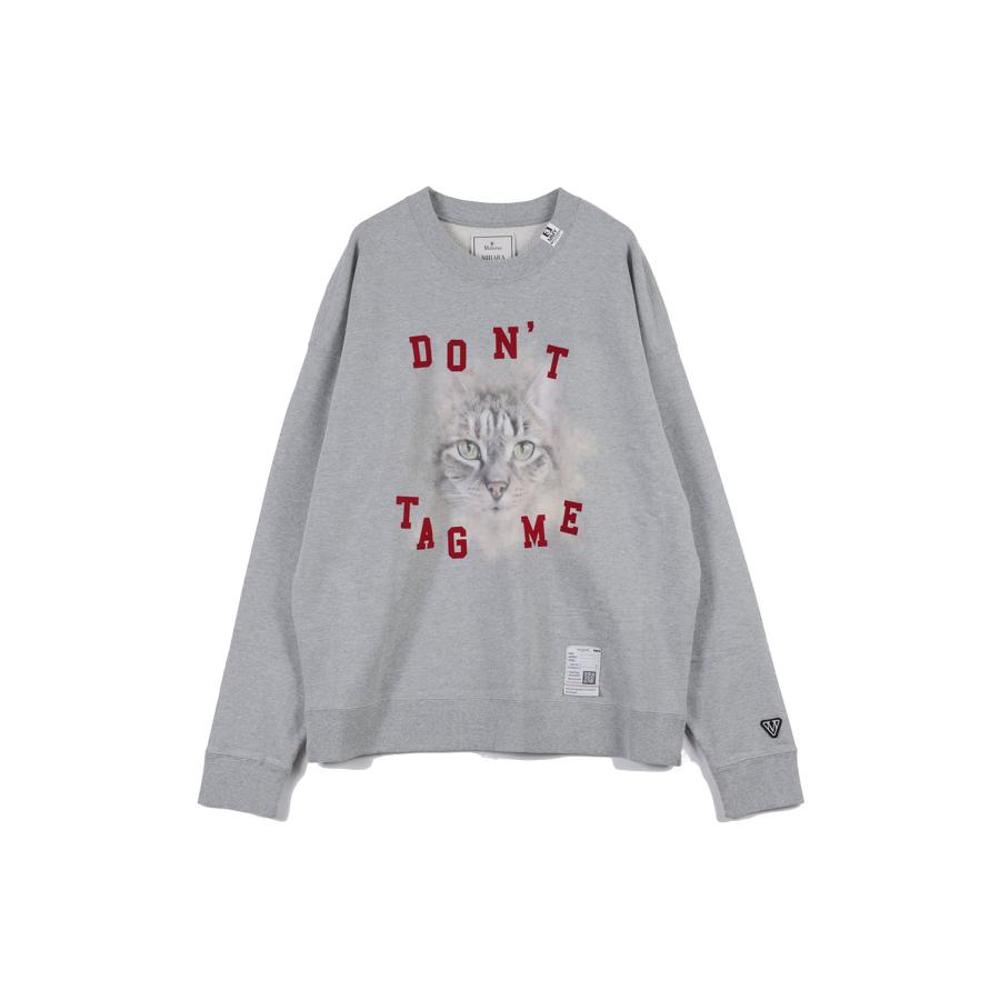 CAT PRINTED SWEAT PO - GRAY (J17PO782) MIHARA YASUHIRO(ミハラ ヤスヒロ) | 