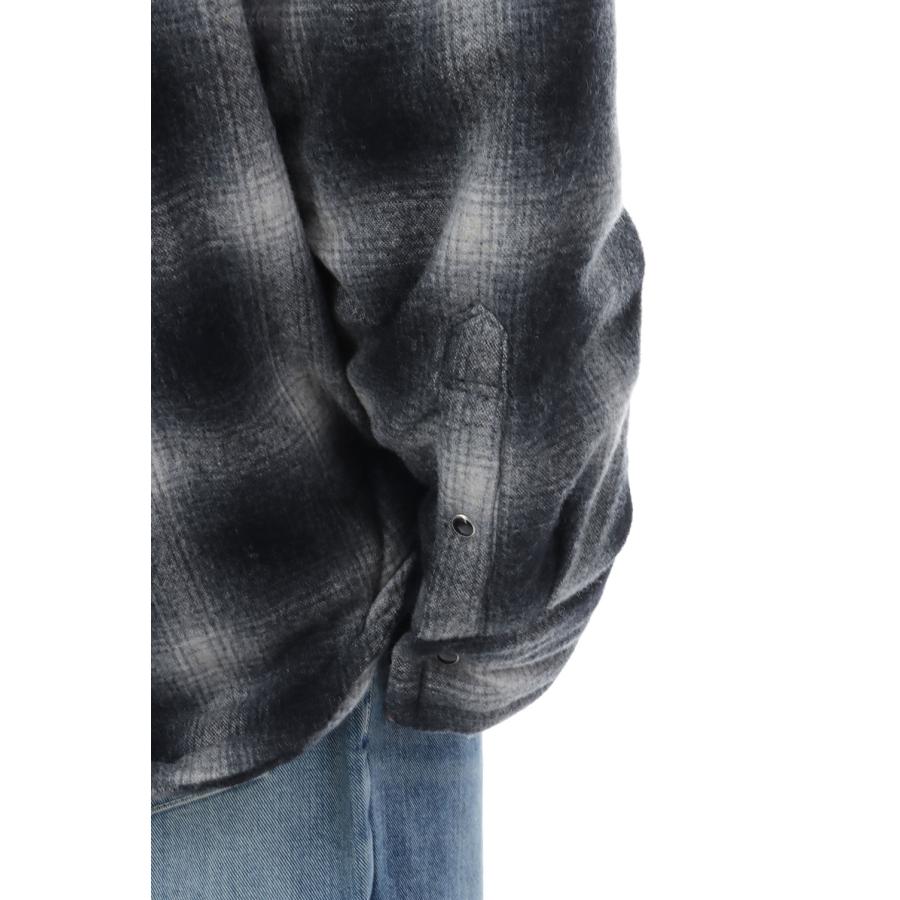 STRIPE PUFFER SHIRTS - BLACK (J17SH185) MIHARA YASUHIRO(ミハラ ヤスヒロ) |  | 06