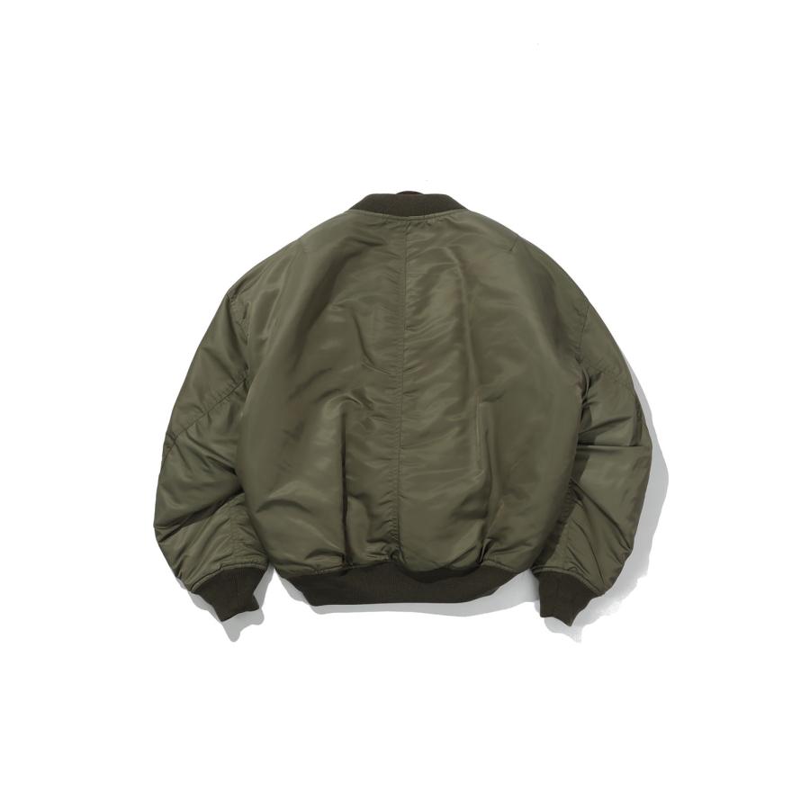 LAYERED BOMBER JACKET - KHAKI (A17BL061) MIHARA YASUHIRO(ミハラ ヤスヒロ) |  | 01