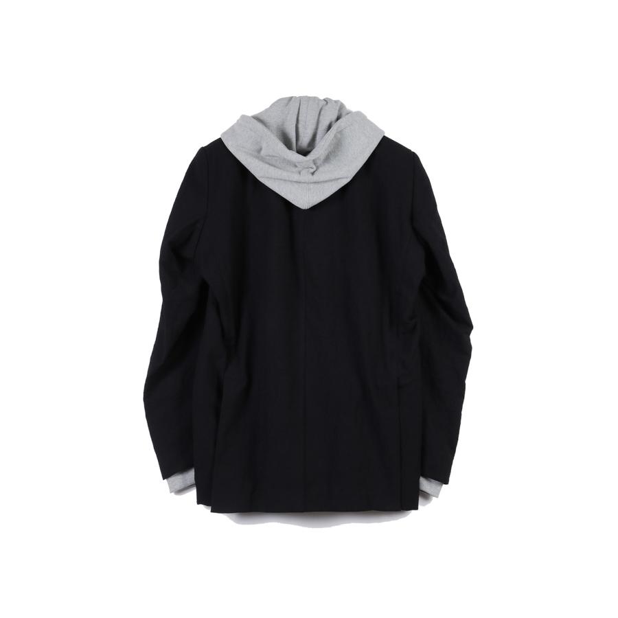 TRIPLE LAYERED BLAZER - BLACK (J17JK131) MIHARA YASUHIRO(ミハラ ヤスヒロ) |  | 01