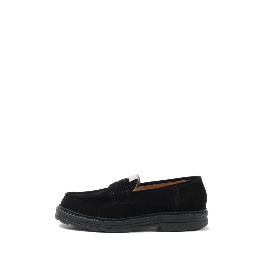 【General Scale.】ANDY / Suede Loafers - BLACK (S17FW706) MIHARA YASUHIRO(ミハラ ヤスヒロ) | 