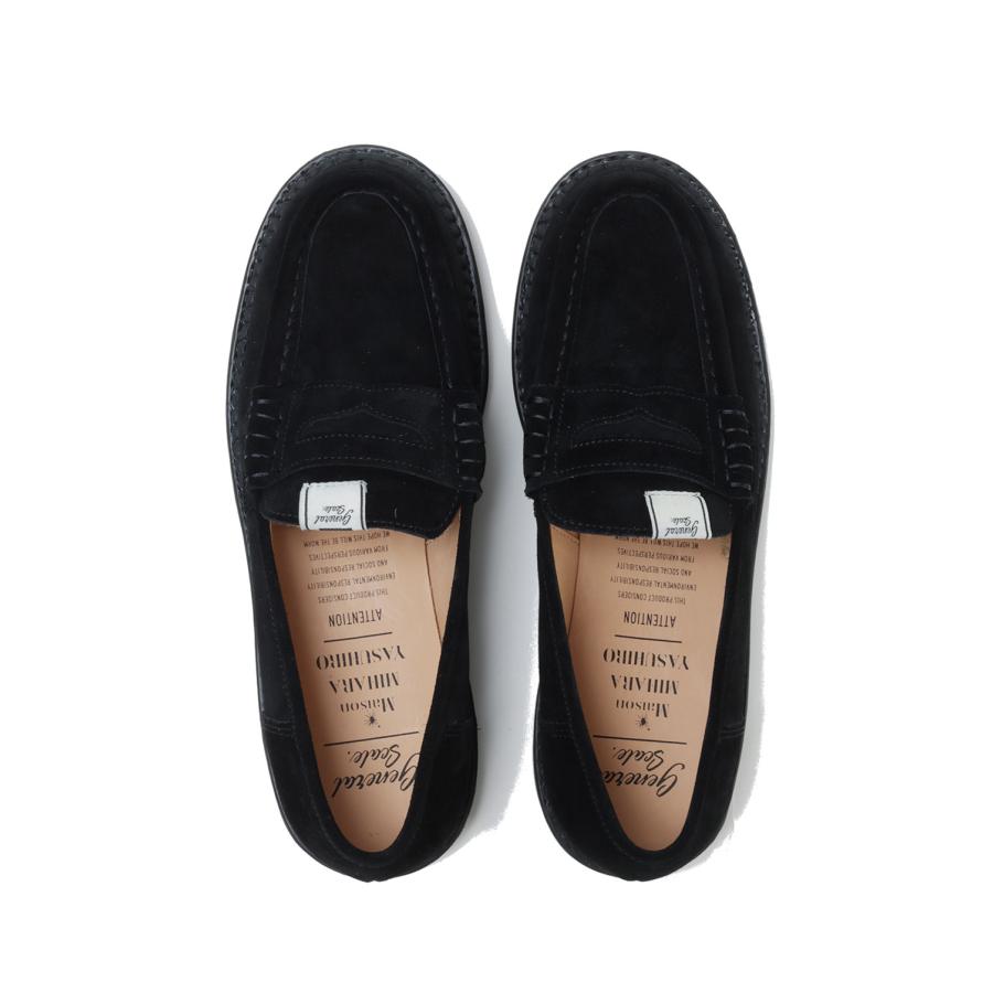 【General Scale.】ANDY / Suede Loafers - BLACK (S17FW706) MIHARA YASUHIRO(ミハラ ヤスヒロ) |  | 06