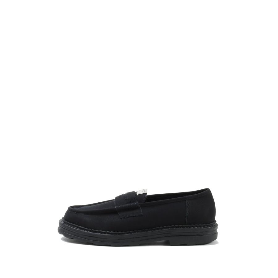 【General Scale.】ANDY / Canvas Loafers - BLACK (S16FW718) MIHARA YASUHIRO(ミハラ ヤスヒロ) | 