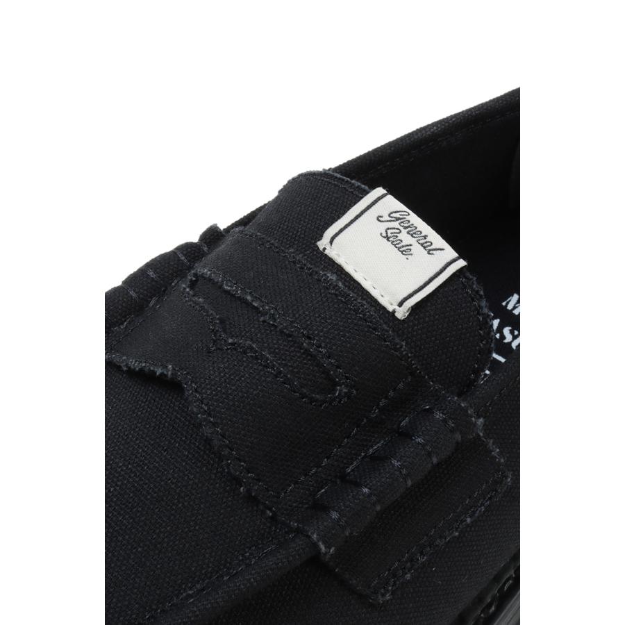 【General Scale.】ANDY / Canvas Loafers - BLACK (S16FW718) MIHARA YASUHIRO(ミハラ ヤスヒロ) |  | 08