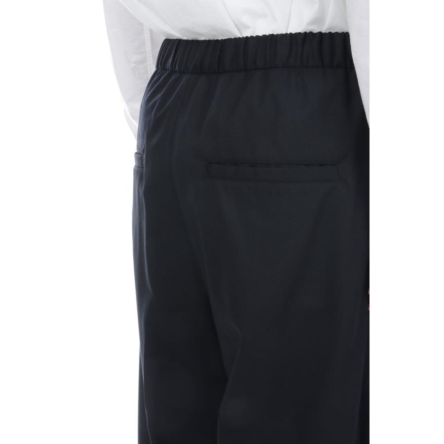 【in・stru(men-tal).】WASHABLE WOOL TWILL PANTS - BLACK (I17PT014) MIHARA YASUHIRO(ミハラ ヤスヒロ) |  | 06