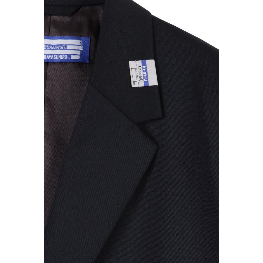 【in・stru(men-tal).】WASHABLE WOOL TWILL JACKET - BLACK (I17JK013) MIHARA YASUHIRO(ミハラ ヤスヒロ) |  | 02
