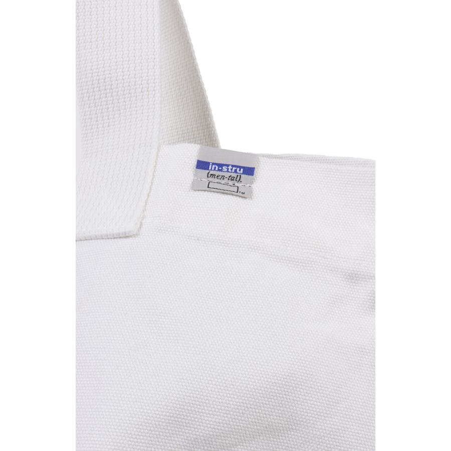 【in・stru(men-tal).】COTTON CANVAS TOTE BAG - WHITE (I17BG701) MIHARA YASUHIRO(ミハラ ヤスヒロ) |  | 04