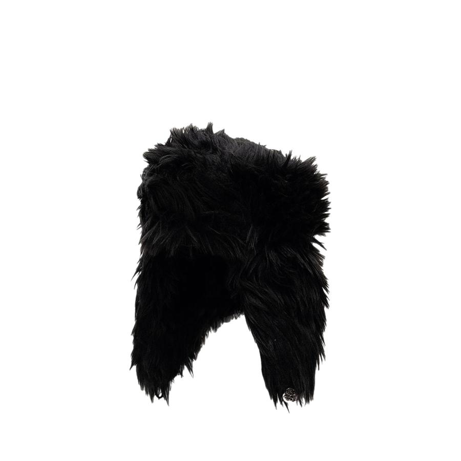 CA4LA x KAMIYA / Faux Fur Trapper Hat - BLACK (G17AC301) KAMIYA(カミヤ) | 