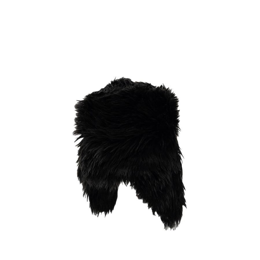 CA4LA x KAMIYA / Faux Fur Trapper Hat - BLACK (G17AC301) KAMIYA(カミヤ) |  | 01