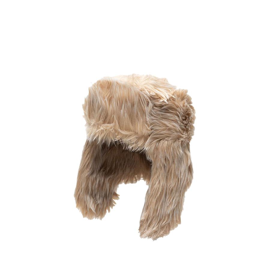CA4LA x KAMIYA / Faux Fur Trapper Hat - BEIGE (G17AC301) KAMIYA(カミヤ) | 