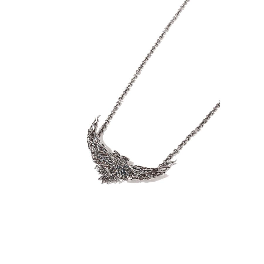 "Double-headed Eagle" Charm Necklace - BLACK (G17AC218) KAMIYA(カミヤ) |  | 01