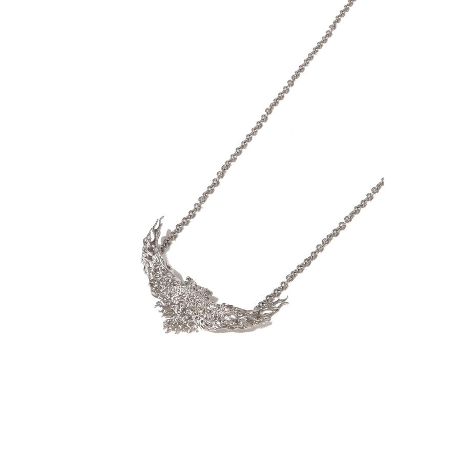 "Double-headed Eagle" Charm Necklace - SILVER (G17AC218) KAMIYA(カミヤ) |  | 01