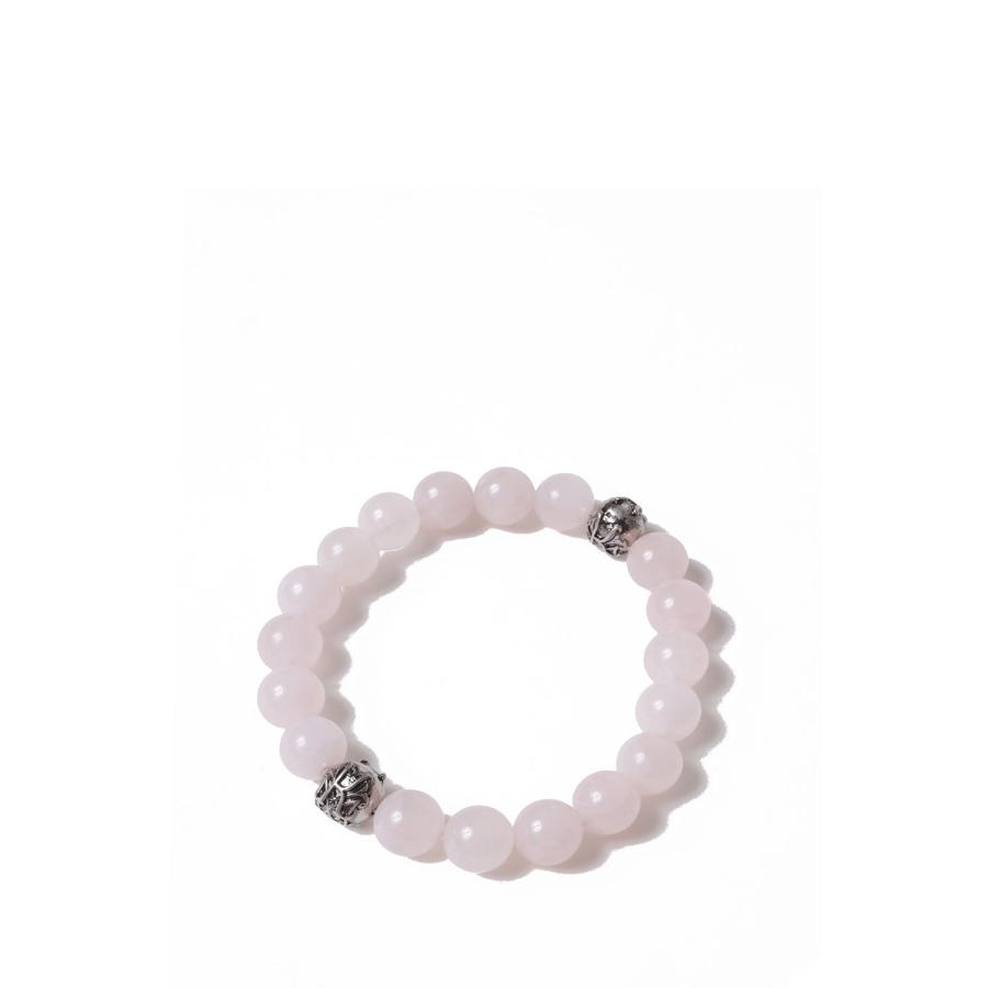 "KMY Ball" Natural Stone Blacelet - PINK (G17AC219) KAMIYA(カミヤ) |  | 01