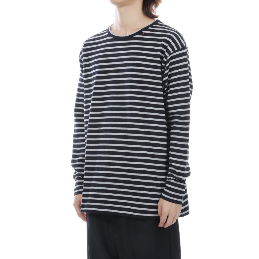【P5倍】H/W BEATNIK BORDER CREWNECK / BLACK (BFA-P-006-4279) Porter Classic(ポータークラシック) |  | 05