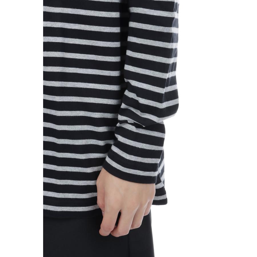 【P5倍】H/W BEATNIK BORDER CREWNECK / BLACK (BFA-P-006-4279) Porter Classic(ポータークラシック) |  | 08