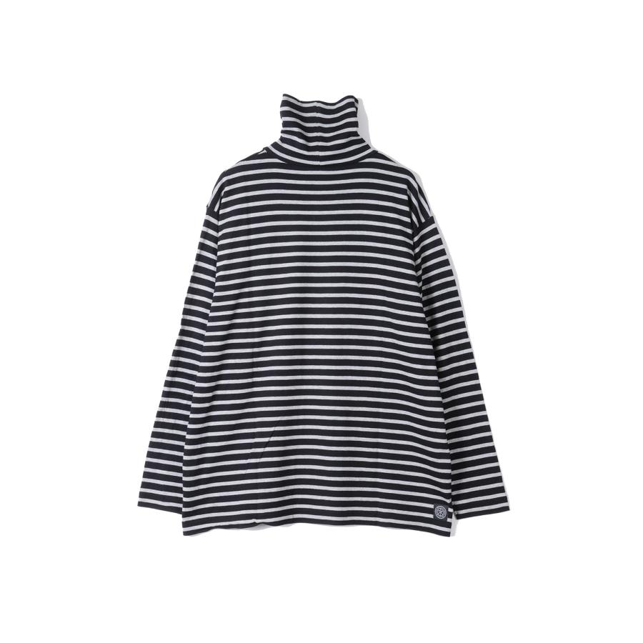 H/W BEATNIK BORDER TURTLENECK / BLACK (BFA-P-006-4280) Porter Classic(ポータークラシック) |  | 01