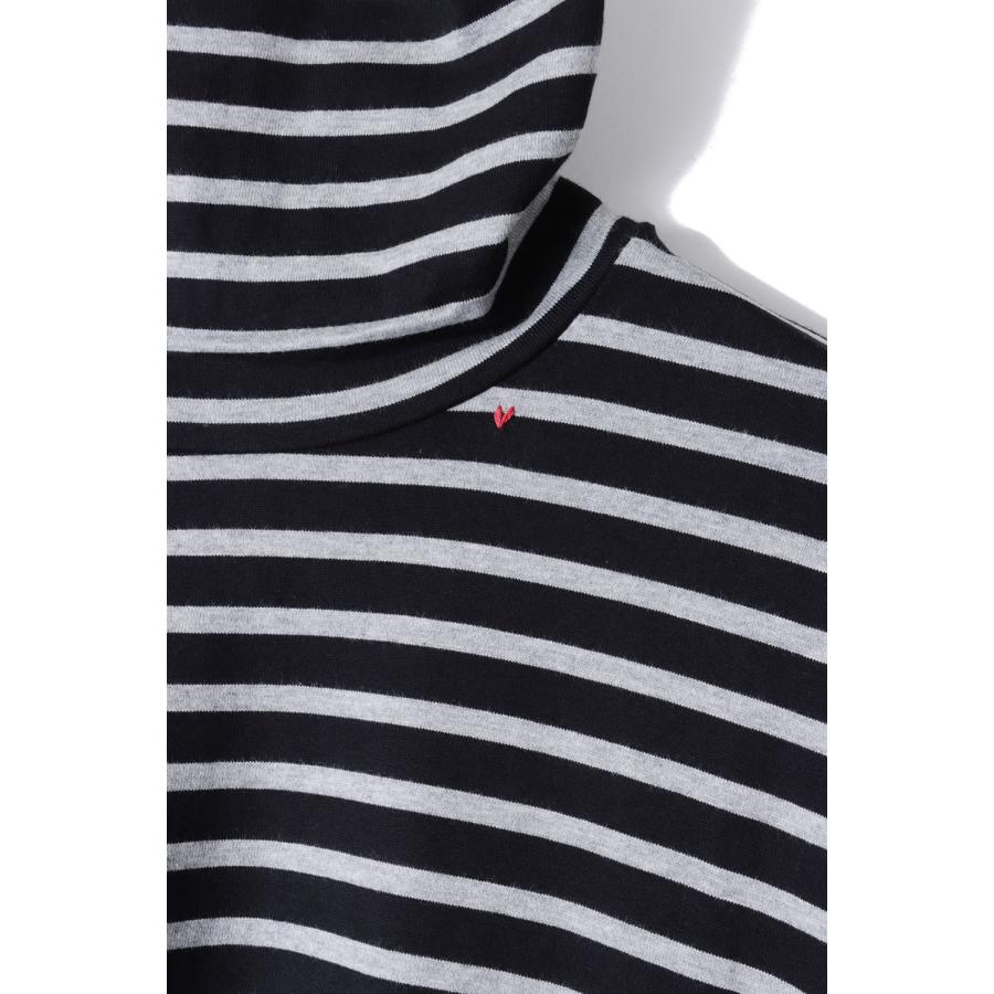 H/W BEATNIK BORDER TURTLENECK / BLACK (BFA-P-006-4280) Porter Classic(ポータークラシック) |  | 02