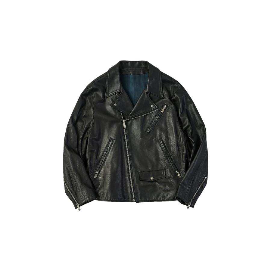 PC RIDERS JACKET W / LOVE & PEACE SILVER / BLACK (BFA-P-017-1962) Porter Classic(ポータークラシック) |  | 03