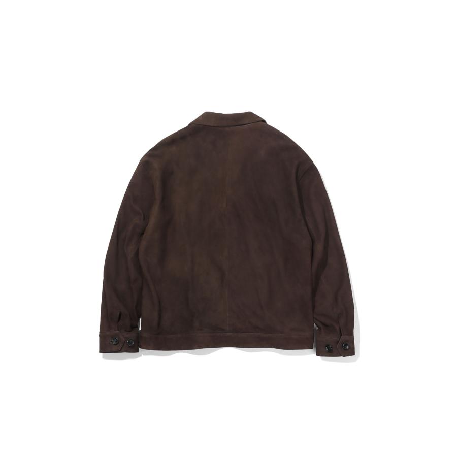 【P5倍】LEATHER SUEDE DUKE JACKET (ENTREFINO) / BROWN (BFA-P-017-4230) Porter Classic(ポータークラシック) |  | 01
