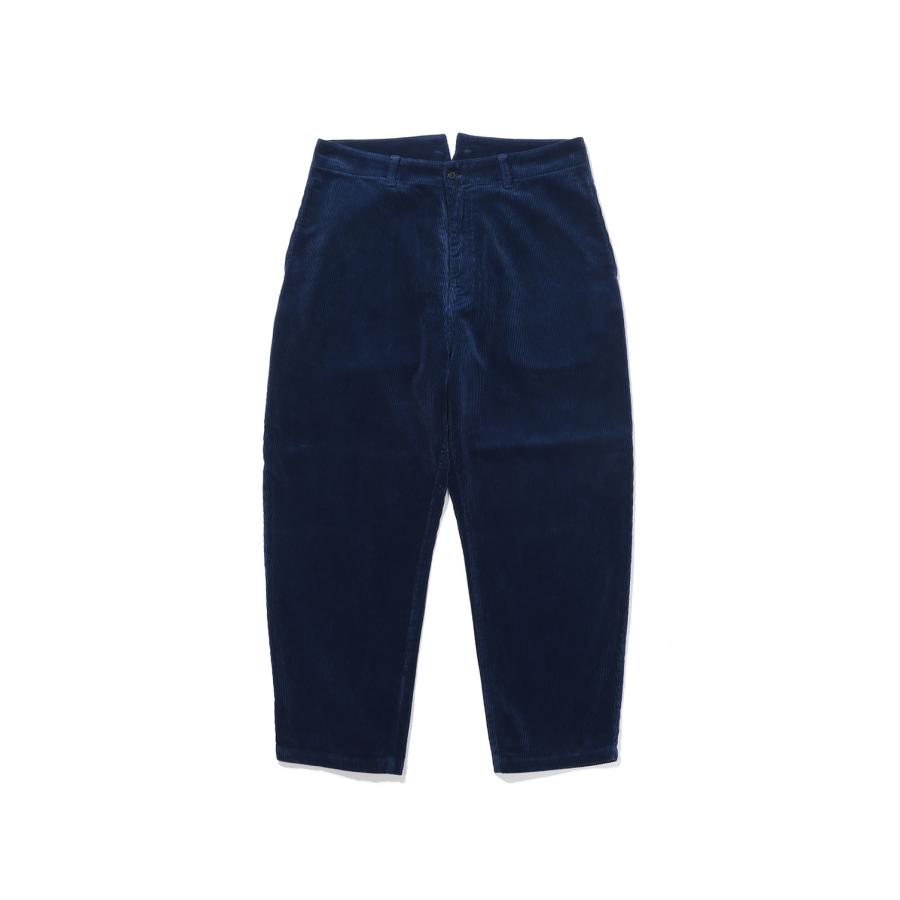 【P5倍】CORDUROY CLEMENCEAU PANTS / NAVY (BFA-P-018-3522) Porter Classic(ポータークラシック) | 