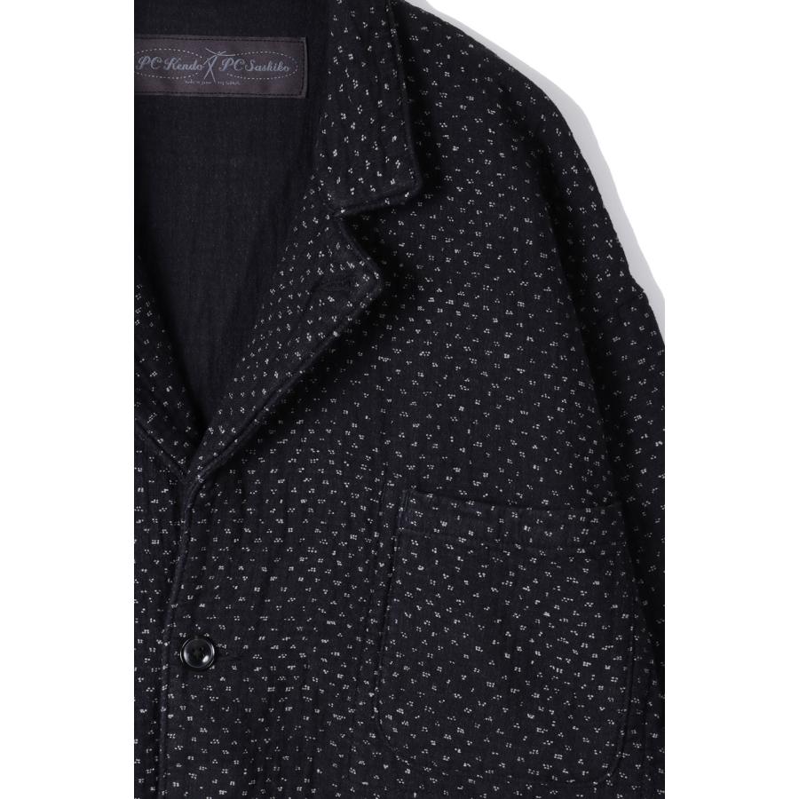 NEW SASHIKO WIDE JACKET / BLACK (BFA-P-059-2900) Porter Classic(ポータークラシック) |  | 02