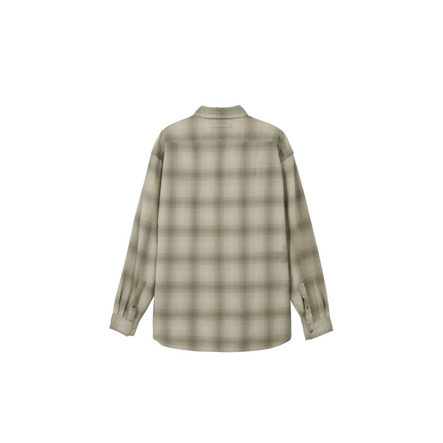 L/S Flannel Ombre Check Shirt - Fossil Ivory Check (NR62630) The North Face(ザ・ノース・フェイス) | THE NORTH FACE | 01