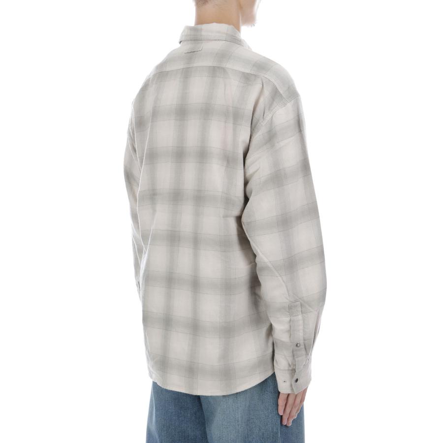 L/S Flannel Ombre Check Shirt - Fossil Ivory Check (NR62630) The North Face(ザ・ノース・フェイス) | THE NORTH FACE | 04