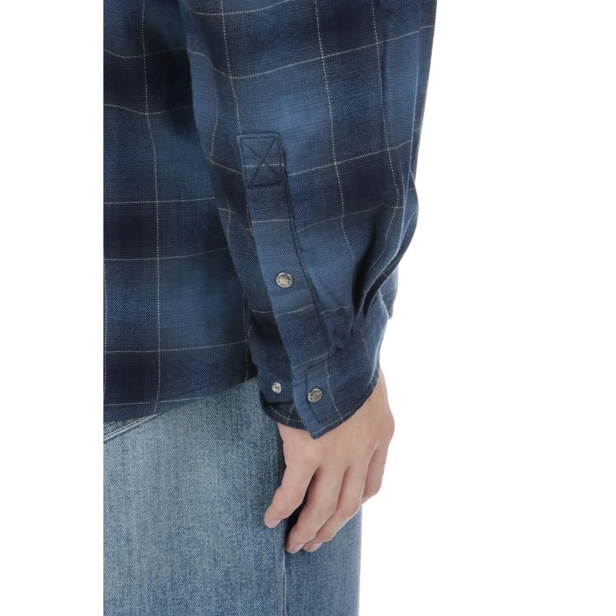 L/S Flannel Ombre Check Shirt - Aviator Navy Check (NR62630) The North Face(ザ・ノース・フェイス) | THE NORTH FACE | 05