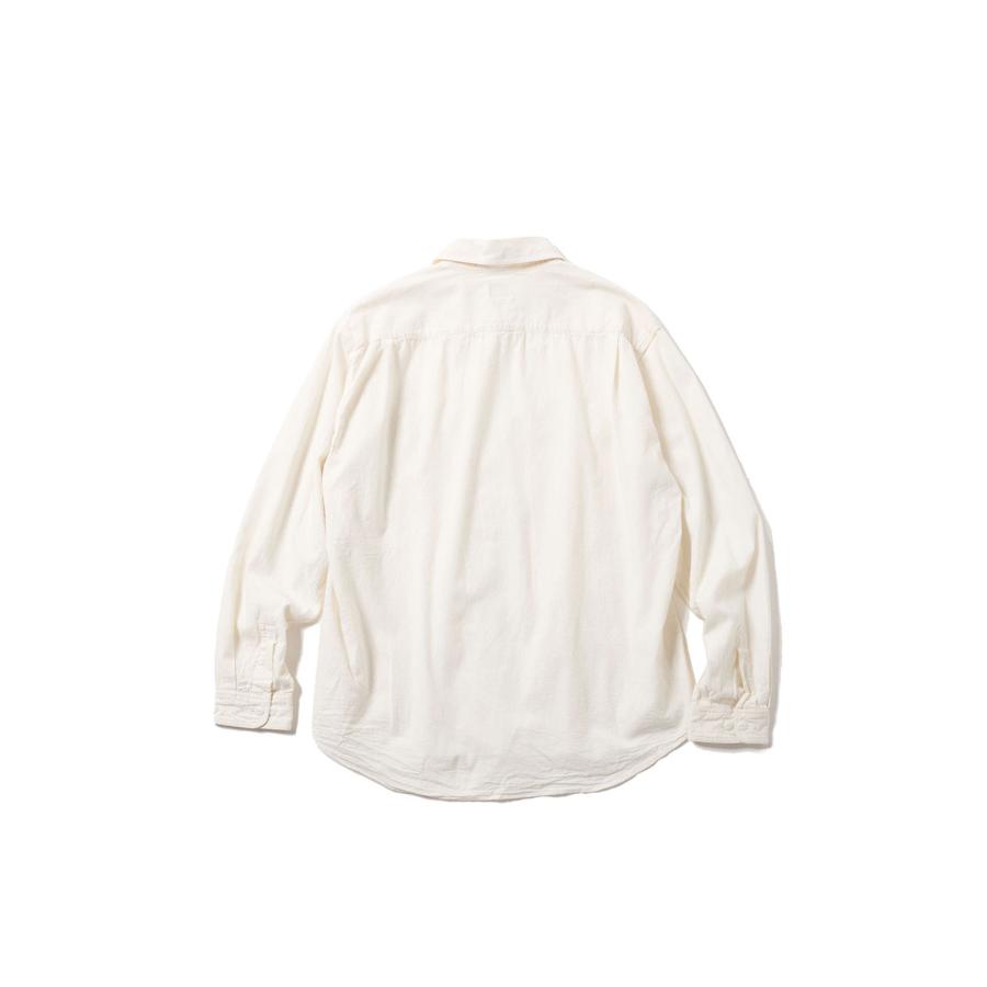 CHAMBRAY WORK SHIRT - OFF WHITE (GL29756) Gold(ゴールド) |  | 01