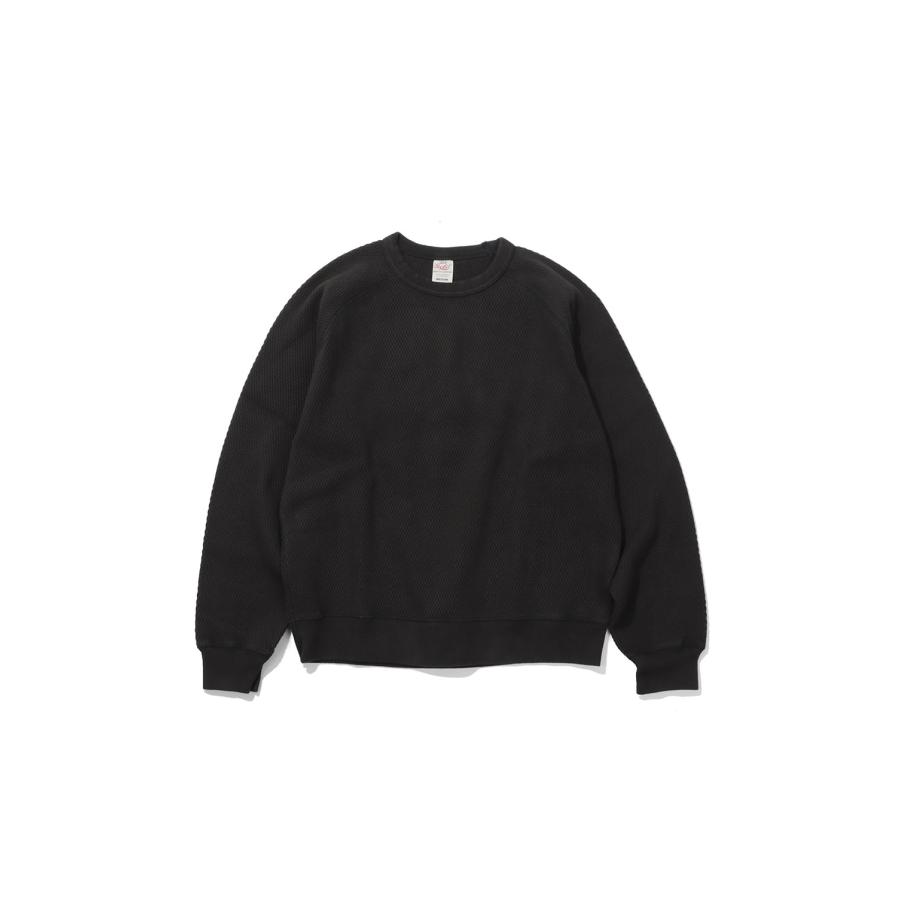 HEAVY THERMAL RAGLAN CREW NECK SHIRT - C.GRAY (GL69771) Gold(ゴールド) | 