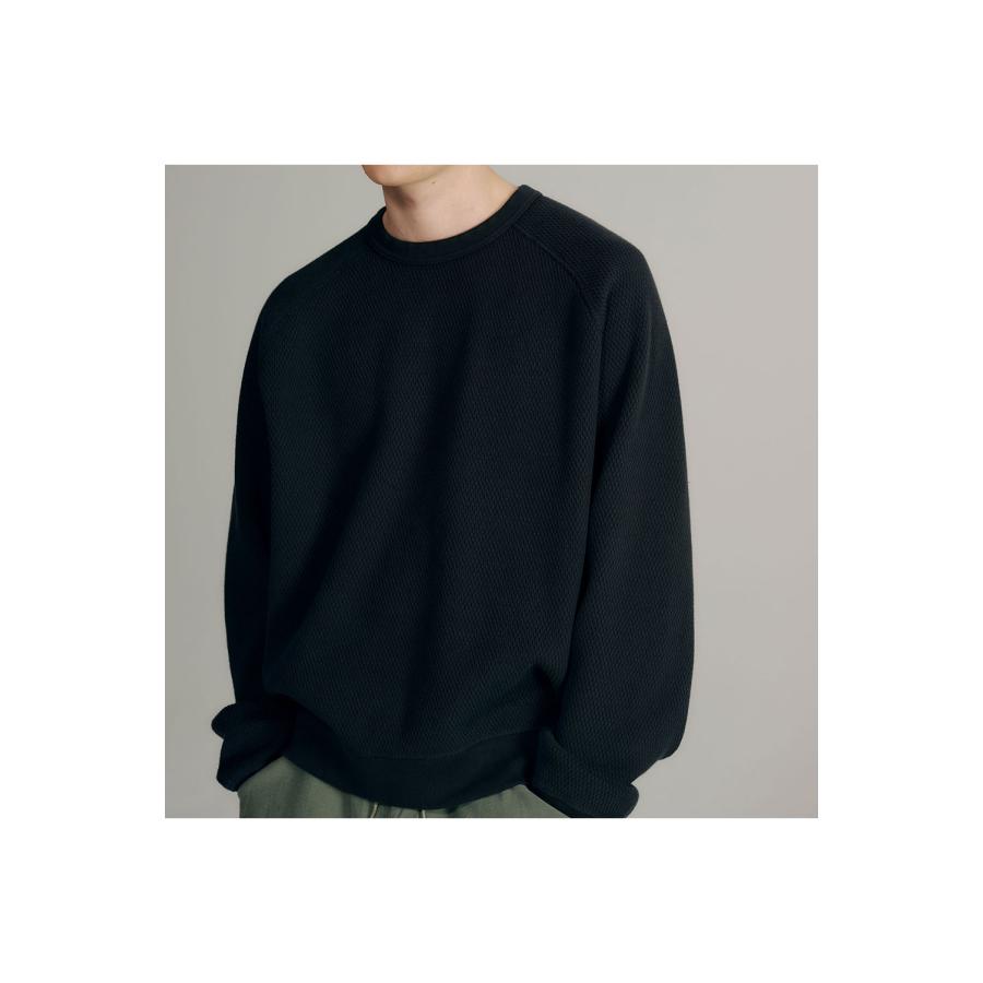 HEAVY THERMAL RAGLAN CREW NECK SHIRT - C.GRAY (GL69771) Gold(ゴールド) |  | 02