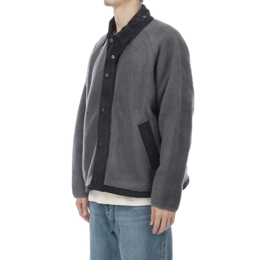 Transport Fleece Jacket - DARK GRAY (MCA1149) Barbour(バブアー) | Barbour | 04