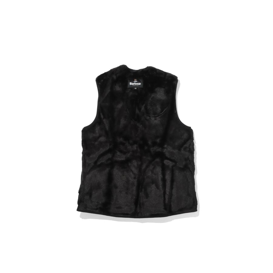 【P5倍】Warm Pile Waistcoat Zip-in Liner - BLACK (MLI0004) Barbour(バブアー) | Barbour | 01