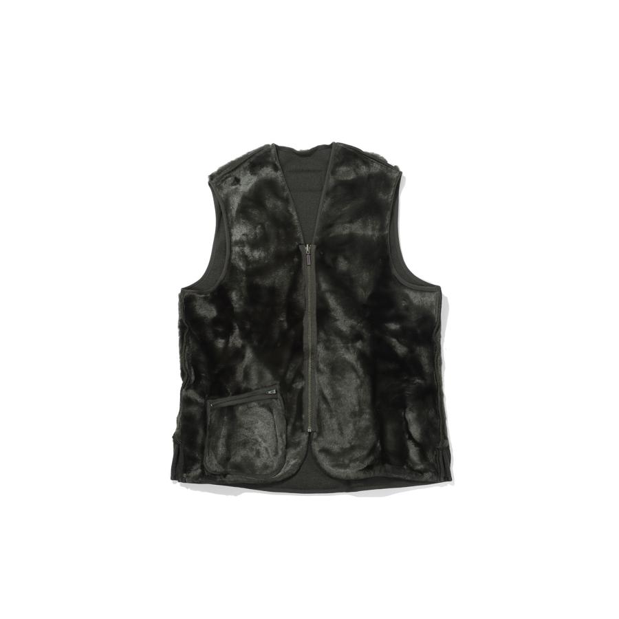 【P5倍】Warm Pile Waistcoat Zip-in Liner - SAGE (MLI0004) Barbour(バブアー) | Barbour