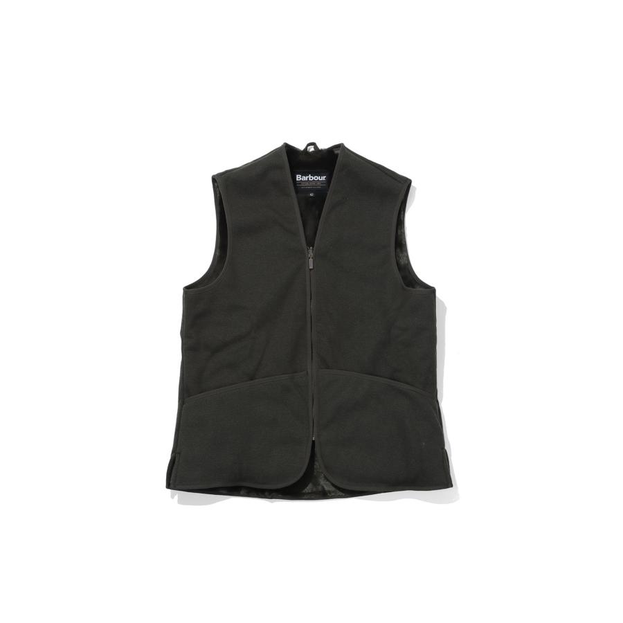 【P5倍】Warm Pile Waistcoat Zip-in Liner - SAGE (MLI0004) Barbour(バブアー) | Barbour | 02