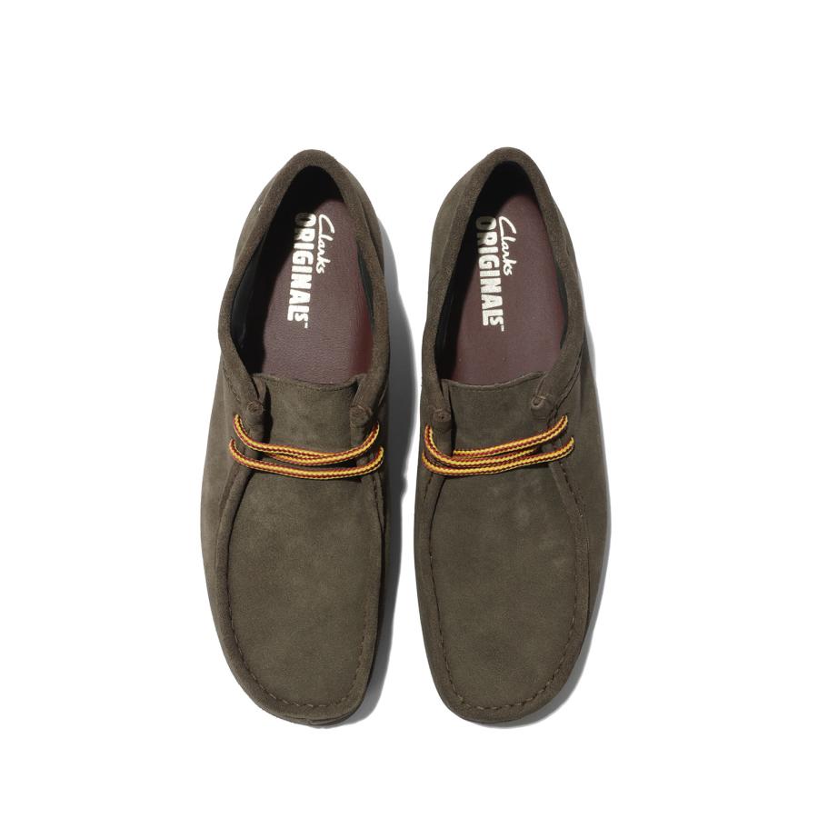 Clarks Originals(クラークスオリジナルズ)Wallabee GTX - Dark Olive Suede (26329289) |  | 08