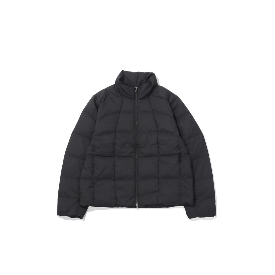 【P5倍】Gridded Down Jacket - BLACK (GL26335) Goldwin(ゴールドウイン) | 