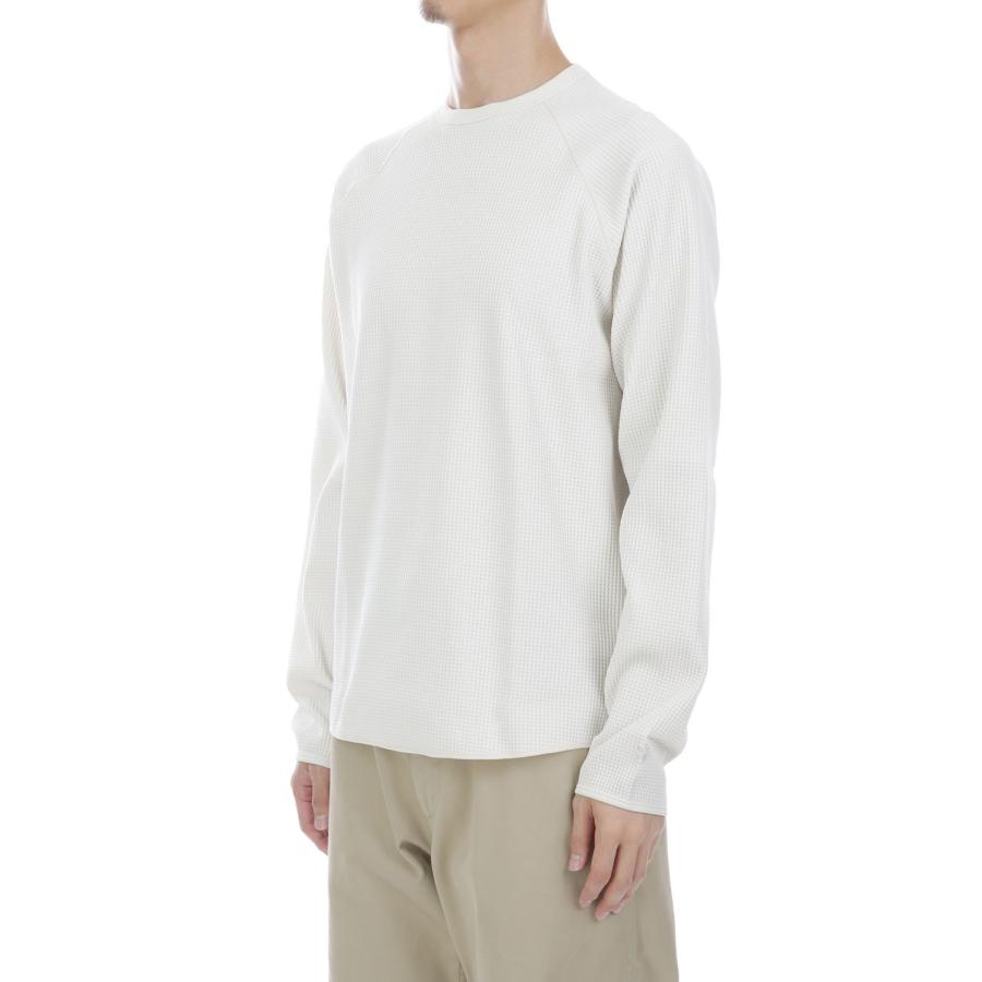 Waffle Light L/S T-shirt - IVORY (GL45142) Goldwin(ゴールドウイン) |  | 02