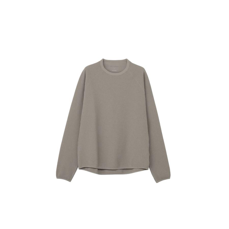 Waffle Light L/S T-shirt - ARID BEIGE (GL45142) Goldwin(ゴールドウイン) | 