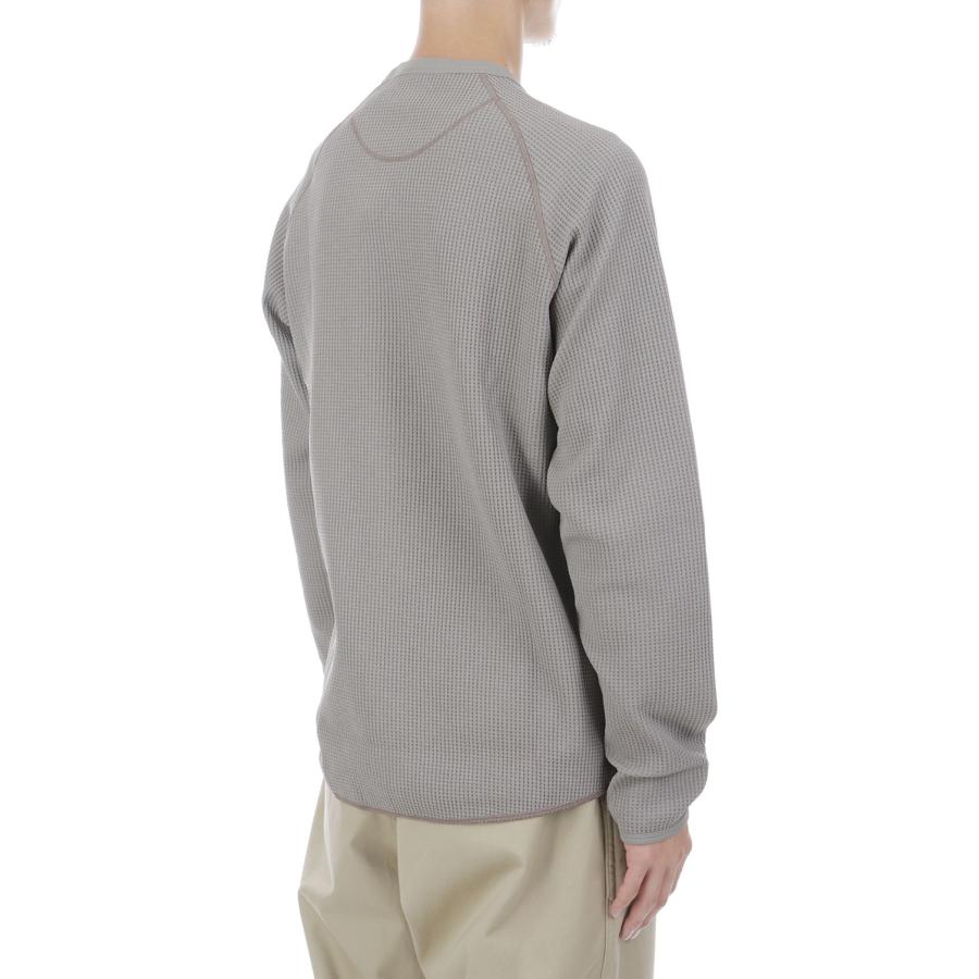 Waffle Light L/S T-shirt - ARID BEIGE (GL45142) Goldwin(ゴールドウイン) |  | 03