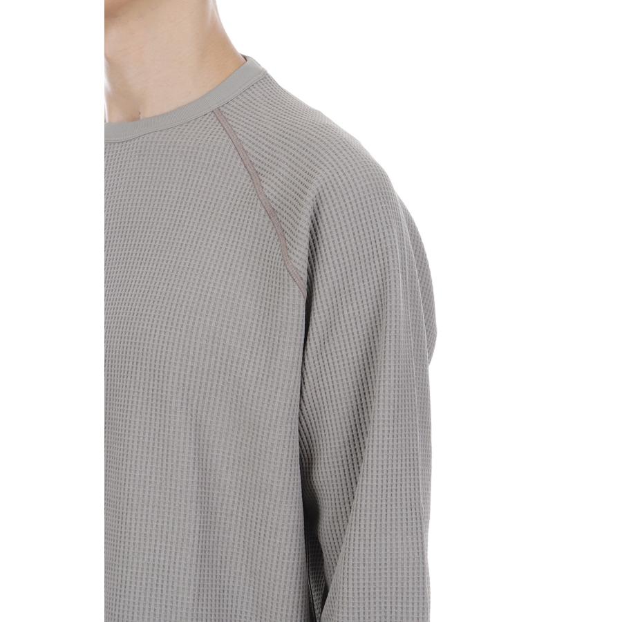 Waffle Light L/S T-shirt - ARID BEIGE (GL45142) Goldwin(ゴールドウイン) |  | 04