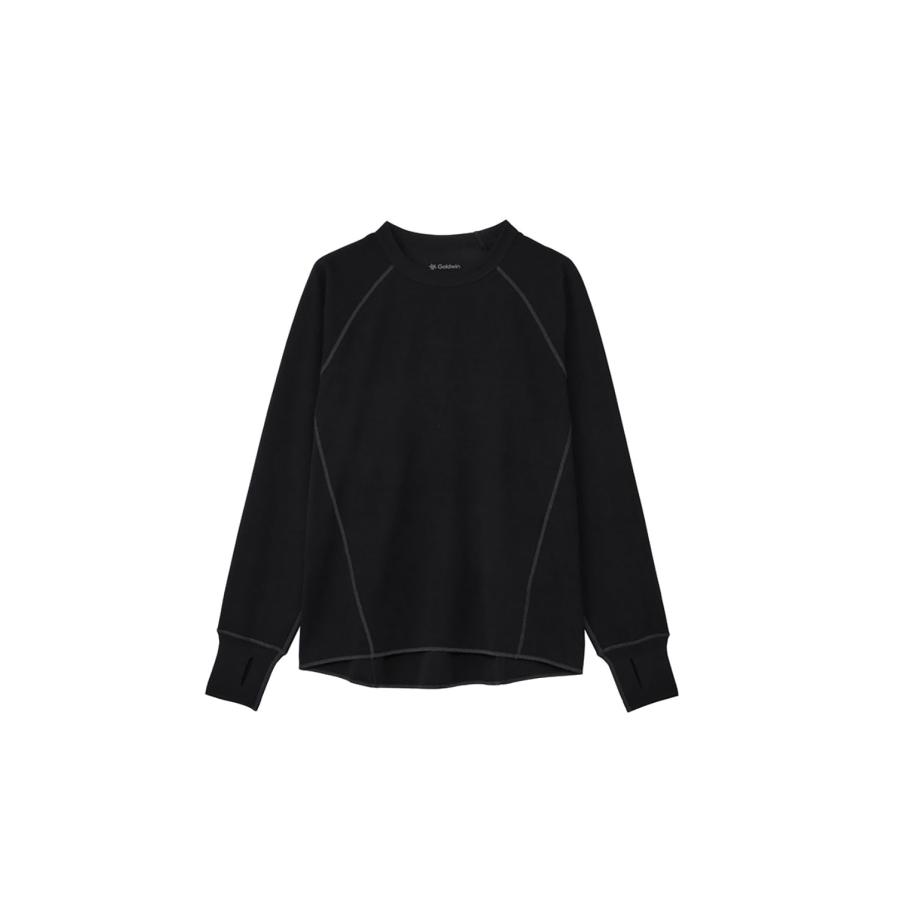 Flat Waffle Top - BLACK (GL46335) Goldwin(ゴールドウイン) | 