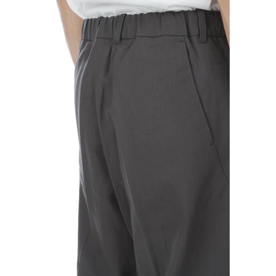 One Tuck Straight Wool Pants - CHARCOAL GRAY (GL75753) Goldwin(ゴールドウイン) |  | 05